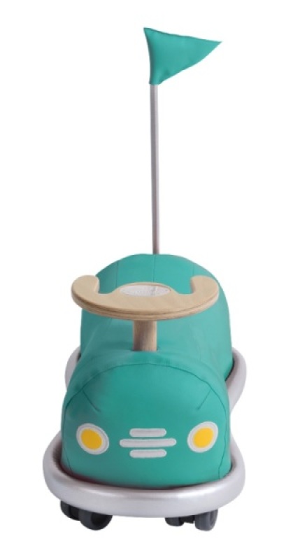 Moulin Roty Porteur Auto Tamponneuse Céladon Les Bubbles Moulin Roty Porteur Auto Tamponneuse Céladon Les Bubbles