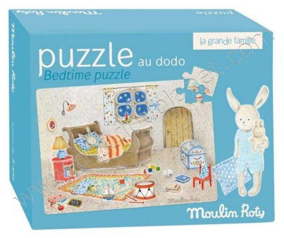 Moulin Roty Puzzle au dodo la grande famille