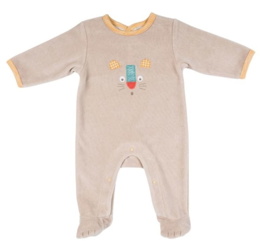 Pyjama Lion Les Papoum 1 mois Moulin Roty Pyjama Lion Les Papoum 1 mois de chez Moulin Roty, collection Les Papoum