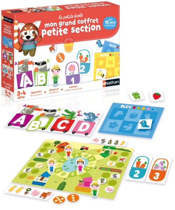 La Petite Ecole - Petite Section Nathan Jeux La Petite Ecole - Petite Section de chez Nathan Jeux, collection La Petite Ecole