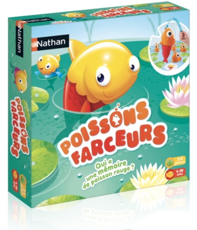 Poissons Farceurs Nathan Jeux Poissons Farceurs de chez Nathan Jeux, collection Jeux de Cartes et de Sociétés
