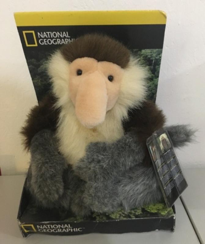 Peluche Singe Nasique National Geographic Peluche Singe Nasique de chez National Geographic, collection