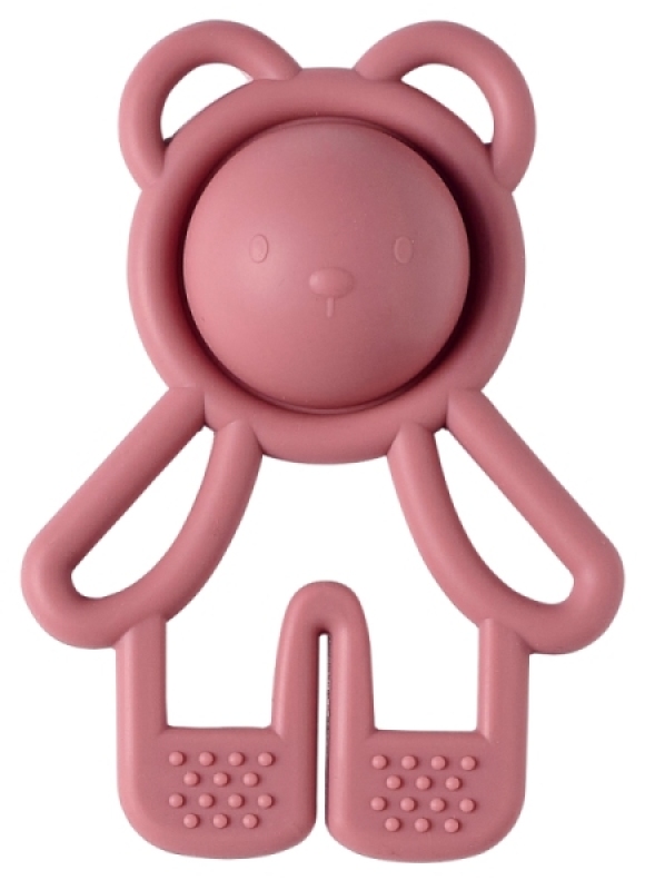 Anneau de Dentition Pop It Framboise Silicone Nattou Anneau de Dentition Pop It Framboise Silicone de chez Nattou, collection Silicone