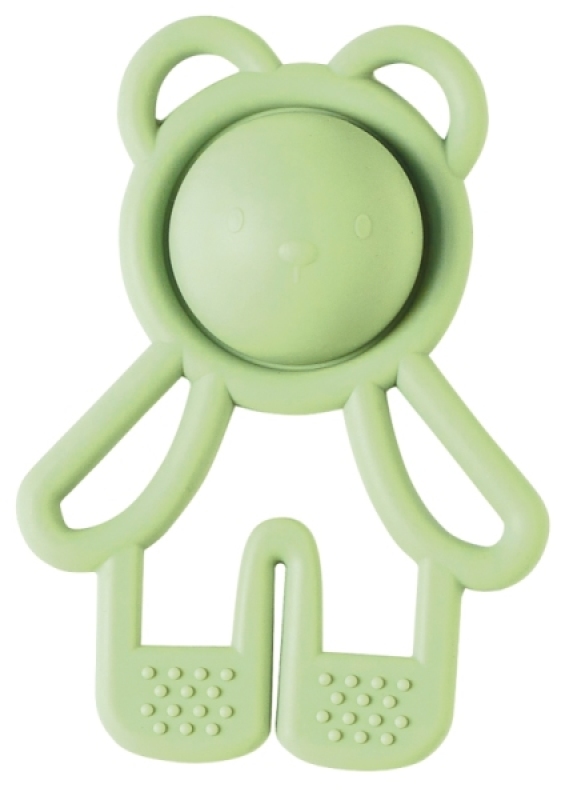 Anneau de Dentition Pop It Vert Silicone Nattou Anneau de Dentition Pop It Vert Silicone de chez Nattou, collection Silicone