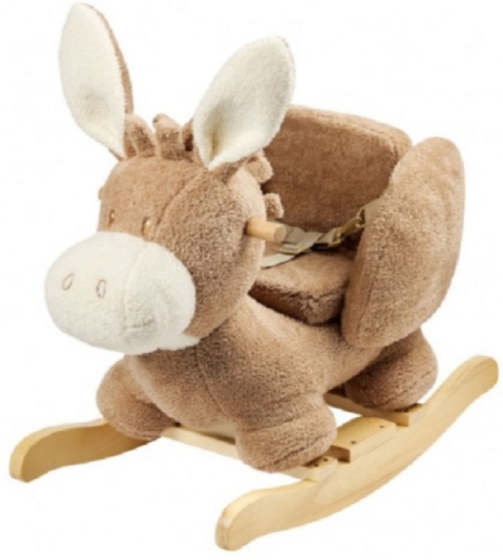 Bascule Ane Teddy Beige Nattou Bascule Ane Teddy Beige de chez Nattou, collection Teddy
