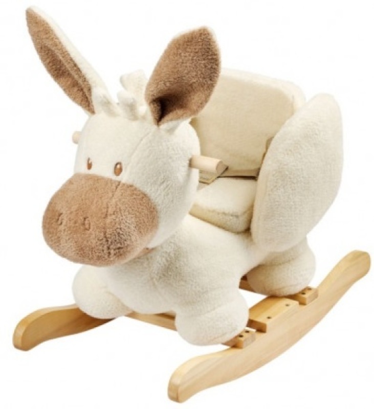 Bascule Ane Teddy Ecru Nattou Bascule Ane Teddy Ecru de chez Nattou, collection Teddy