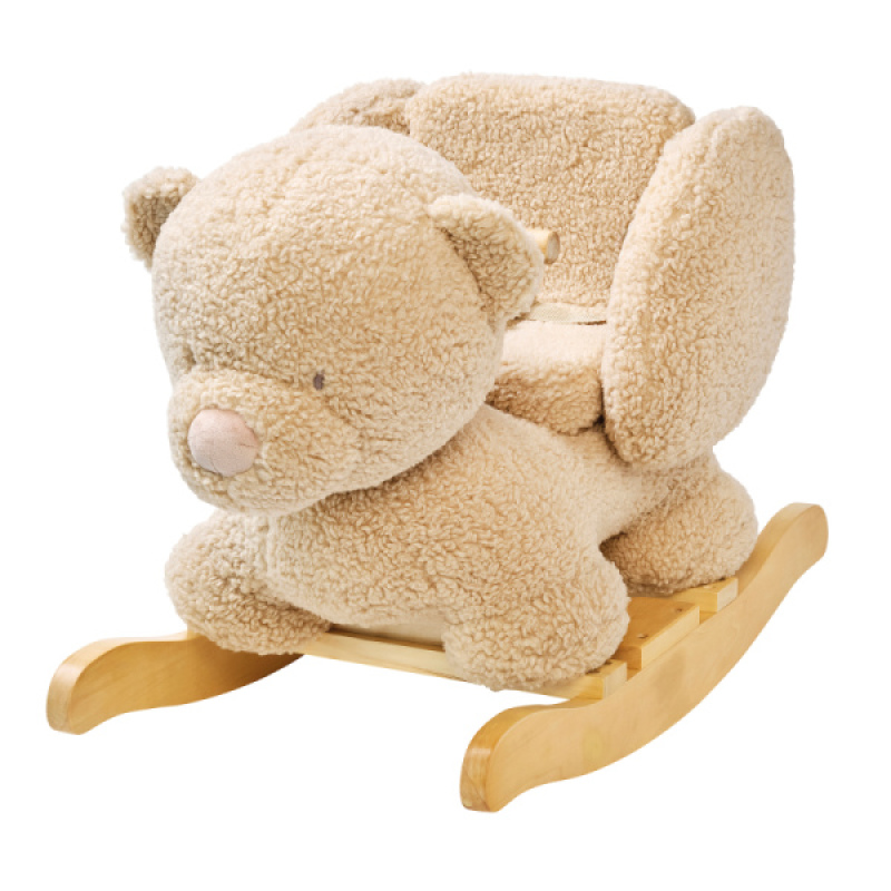 Bascule Ours Teddy Beige Nattou Bascule Ours Teddy Beige de chez Nattou, collection Teddy