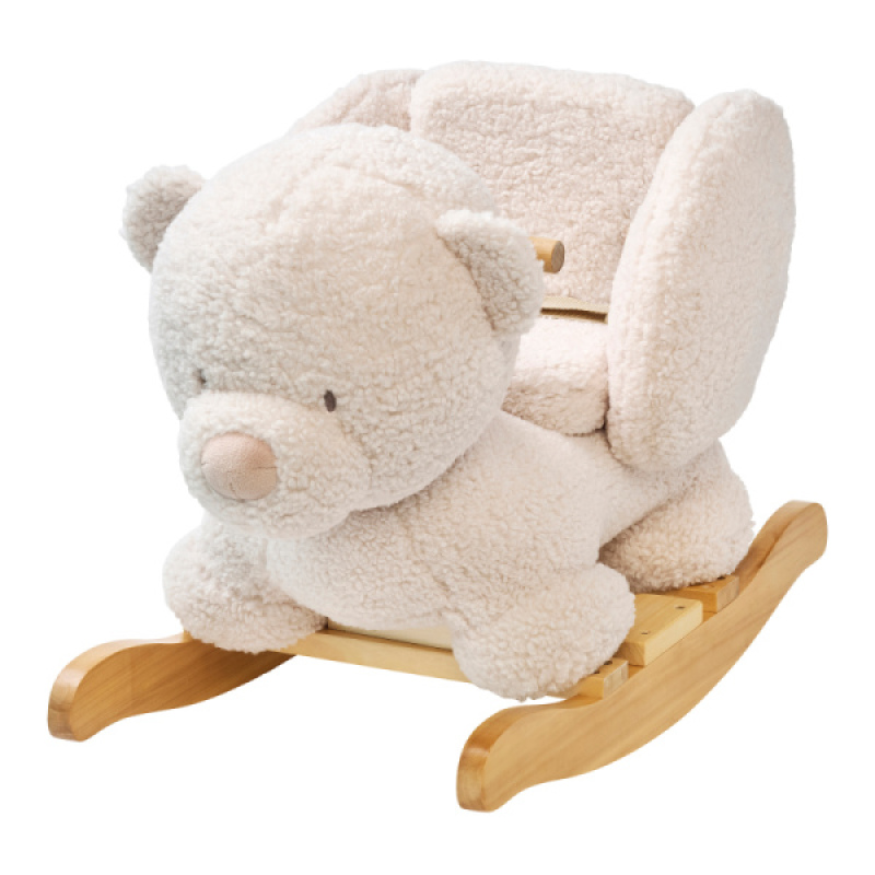Bascule Ours Teddy Ecru Nattou Bascule Ours Teddy Ecru de chez Nattou, collection Teddy