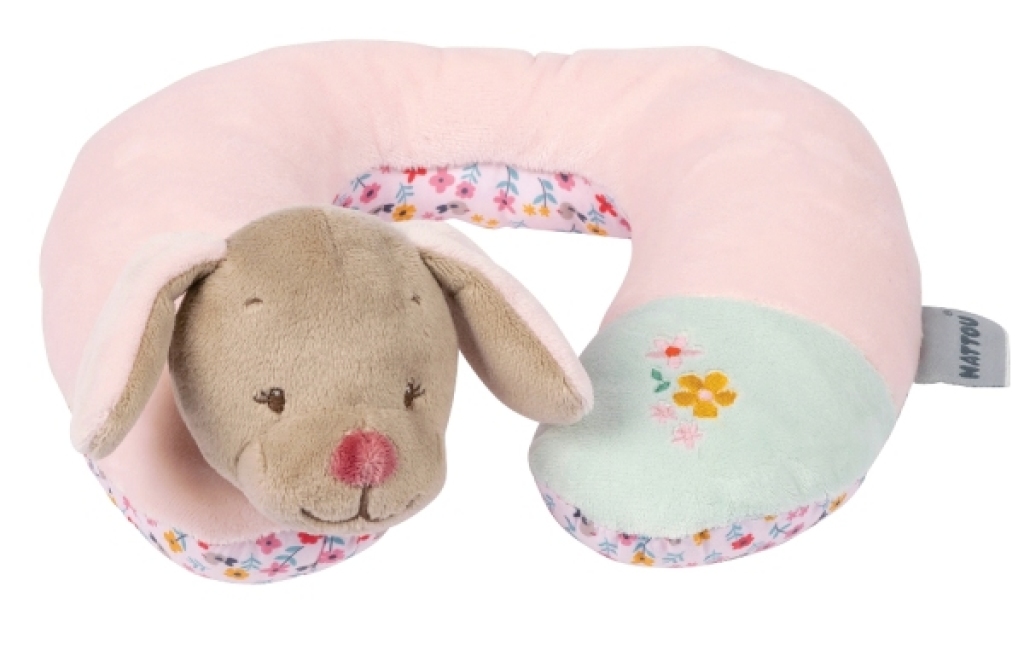 Cale Tête Chien Lali Nattou Cale Tête Chien Lali de chez Nattou, collection Iris et Lali