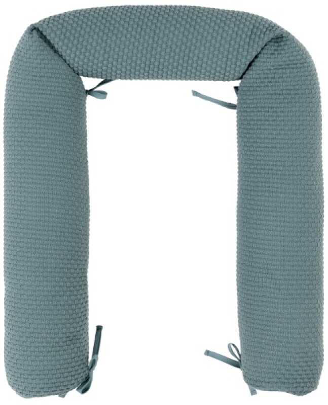 Coussin Traversin Décoratif Sauge Tricot Luna et Axel Nattou Coussin Traversin Décoratif Sauge Tricot Luna et Axel de chez Nattou, collection Luna et Axel