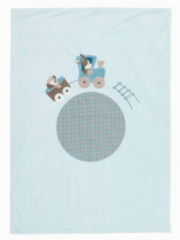 Nattou Couverture Gaston et Cyril - 75x100 cm Nattou Couverture Gaston et Cyril - 75x100 cm
