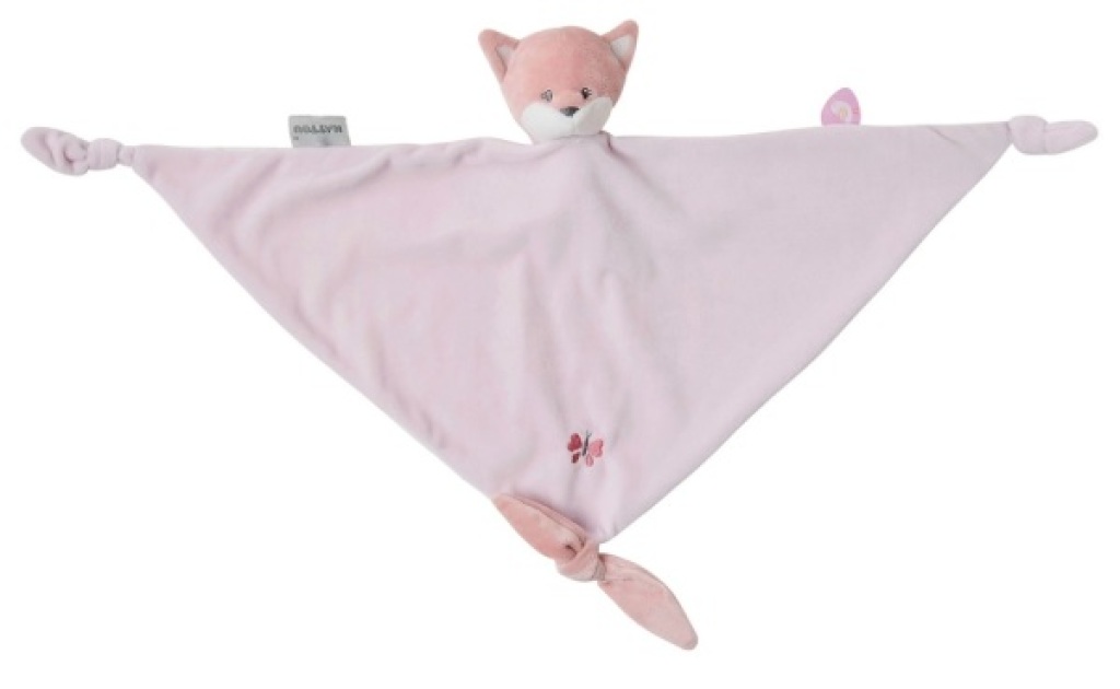 Doudou Maxi Renard Alice Rose Nattou Doudou Maxi Renard Alice Rose de chez Nattou, collection Alice et Pomme