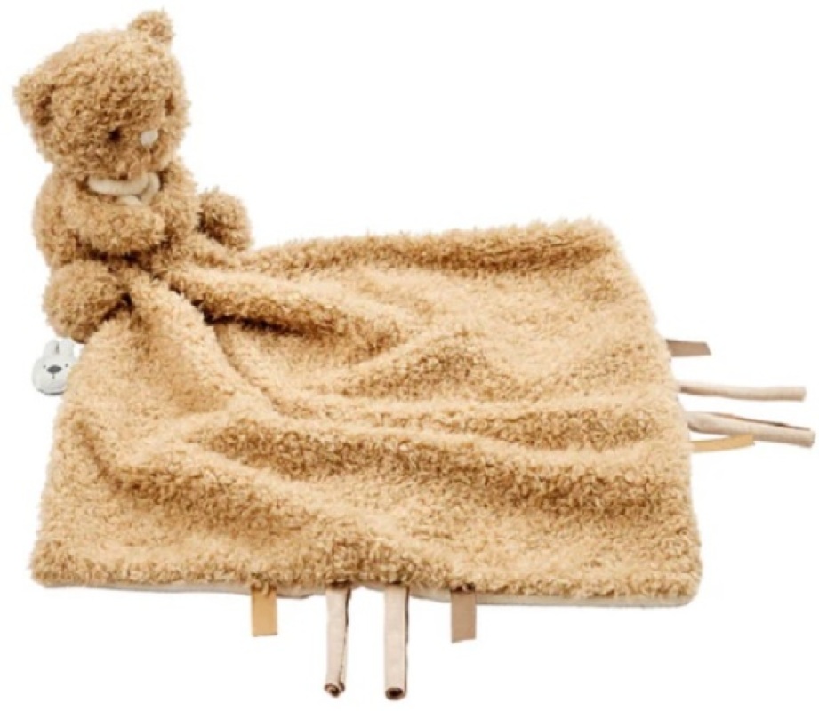 Doudou mouchoir Ours Teddy Beige Nattou Doudou mouchoir Ours Teddy Beige de chez Nattou, collection Teddy