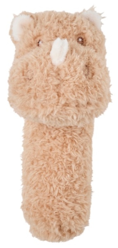 Hochet Rhinocéros Teddy Beige Nattou Hochet Rhinocéros Teddy Beige de chez Nattou, collection Teddy