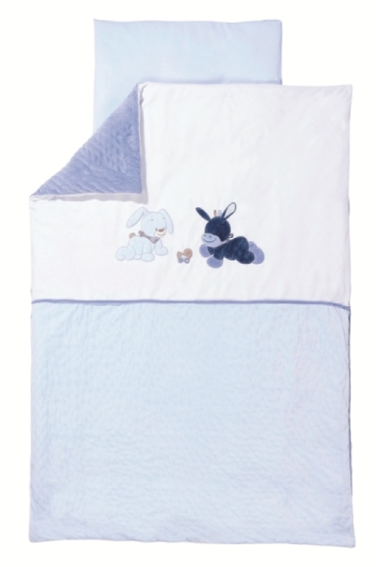 Nattou Housse de Couette Alex et Bibou - 100x140 cm Nattou Housse de Couette Alex et Bibou - 100x140 cm