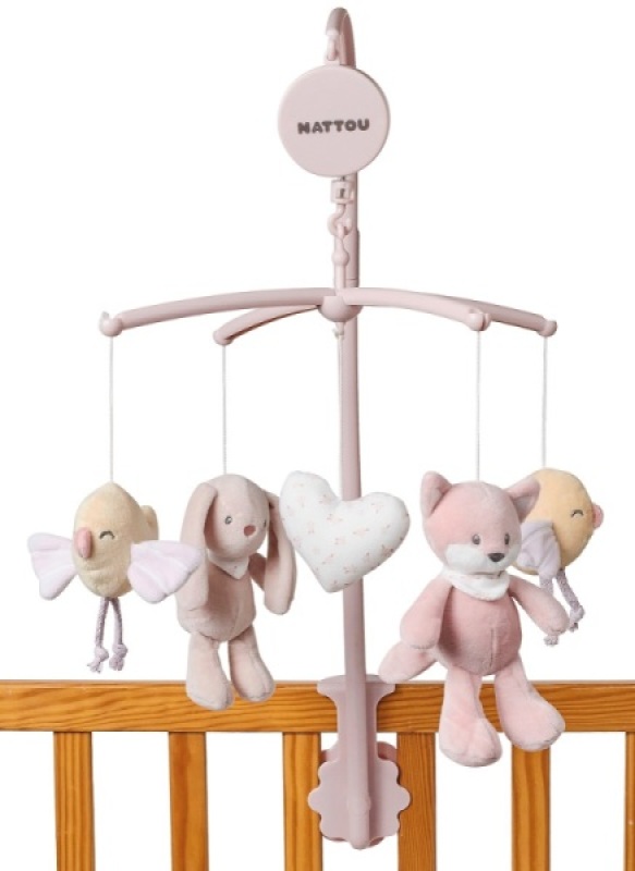 Mobile Musical Alice et Pomme Nattou Mobile Musical Alice et Pomme de chez Nattou, collection Alice et Pomme