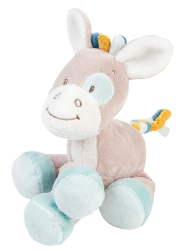 Peluche Grelot Cheval Tim - 15 cm Nattou Peluche Grelot Cheval Tim - 15 cm de chez Nattou, collection Tiloo et Tim