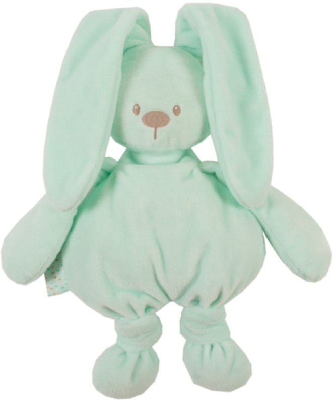 Peluche Lapin Menthe Lapidou - 30 cm Nattou Peluche Lapin Menthe Lapidou - 30 cm de chez Nattou, collection Lapidou