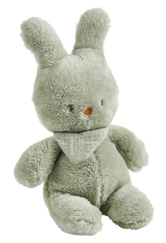 Peluche Lapin Tipidou Vert Nattou Peluche Lapin Tipidou Vert de chez Nattou, collection Lapidou