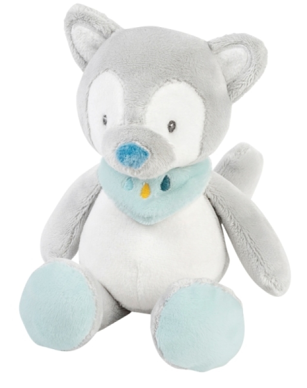 Peluche Loup Tiloo - 20 cm Nattou Peluche Loup Tiloo - 20 cm de chez Nattou, collection Tiloo et Tim