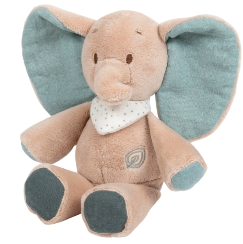 Peluche Mini Eléphant Axel Nattou Peluche Mini Eléphant Axel de chez Nattou, collection Luna et Axel
