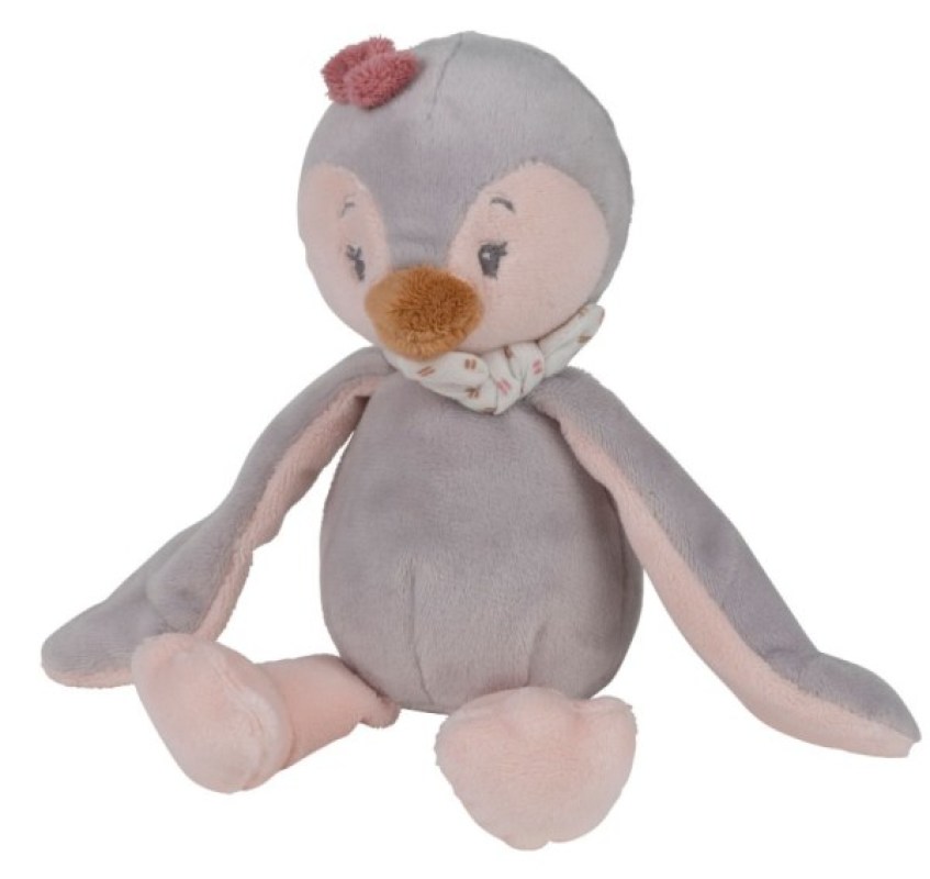 Peluche Mini Pingouin Sasha Nattou Peluche Mini Pingouin Sasha de chez Nattou, collection Pauline et Sasha