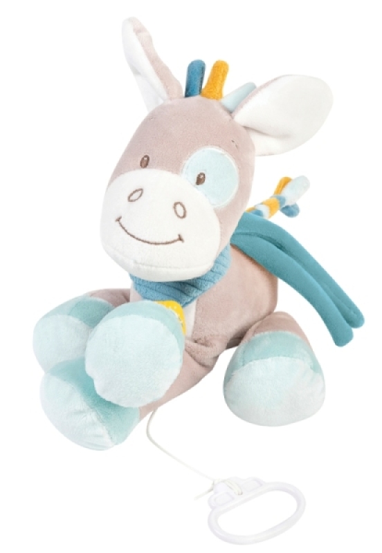Peluche Musicale Cheval Tim Nattou Peluche Musicale Cheval Tim de chez Nattou, collection Tiloo et Tim
