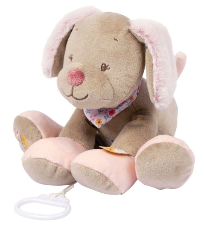 Peluche Musicale Chien Lali - 28 cm Nattou Peluche Musicale Chien Lali - 28 cm de chez Nattou, collection Iris et Lali