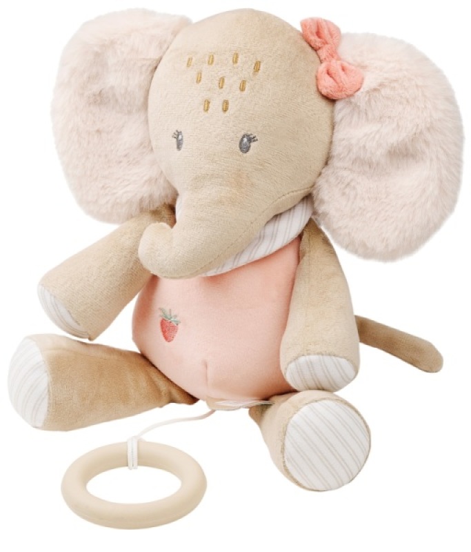Peluche Musicale Elephant Oli Nattou Peluche Musicale Elephant Oli de chez Nattou, collection Flo Oli et Ernest
