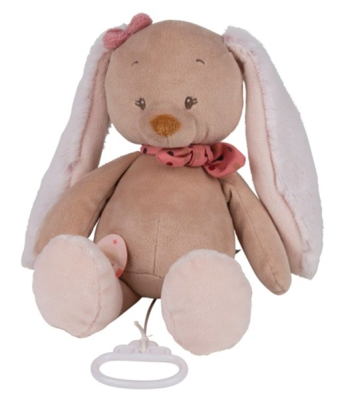 Peluche Musicale Lapin Pauline Nattou Peluche Musicale Lapin Pauline de chez Nattou, collection Pauline et Sasha