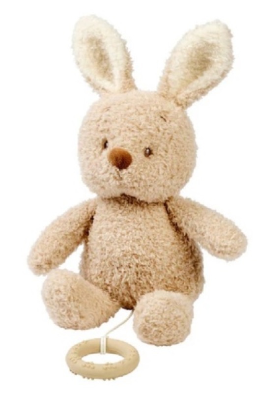 Peluche Musicale Lapin Teddy Sable - 25 cm Nattou Peluche Musicale Lapin Teddy Sable - 25 cm de chez Nattou, collection Teddy