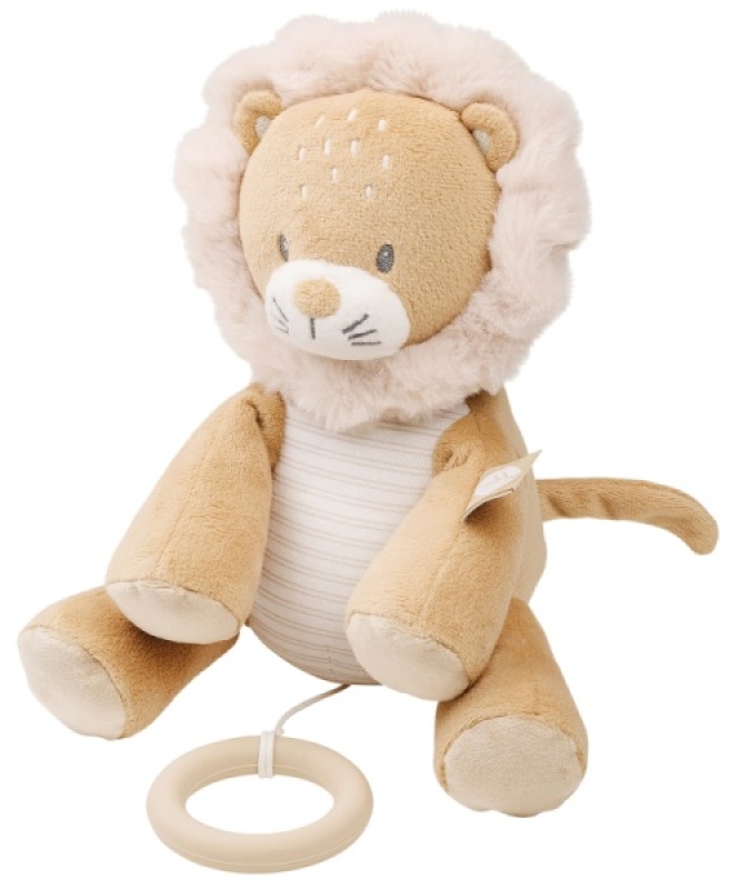 Peluche Musicale Lion Ernest Nattou Peluche Musicale Lion Ernest de chez Nattou, collection Flo Oli et Ernest