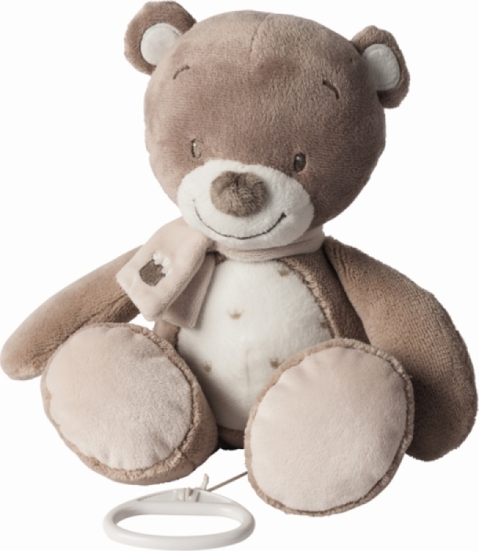 Nattou Peluche Musicale Ours Tom Nattou Peluche Musicale Ours Tom