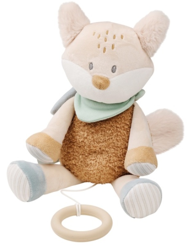 Peluche Musicale Renard Flo Nattou Peluche Musicale Renard Flo de chez Nattou, collection Flo Oli et Ernest