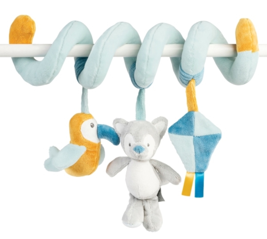 Spirale Activité Loup Tiloo Nattou Spirale Activité Loup Tiloo de chez Nattou, collection Tiloo et Tim