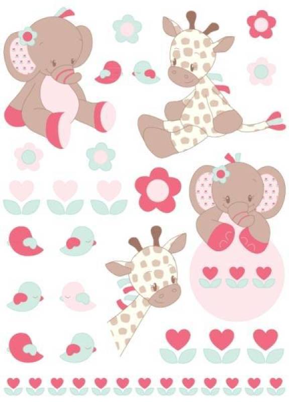Stickers Charlotte et Rose Nattou Stickers Charlotte et Rose de chez Nattou, collection Anciennes Collections Nattou