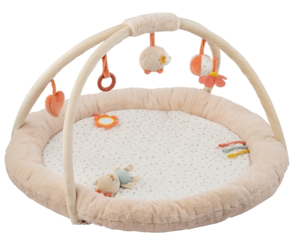 Tapis Eveil avec arches Mila Lana et Zoë Nattou Tapis Eveil avec arches Mila Lana et Zoë de chez Nattou, collection Mila et Lana et Zoe