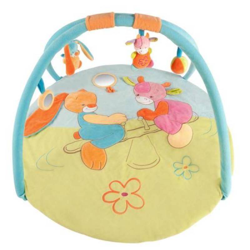 Tapis Eveil Funny Farmers Nattou Tapis Eveil Funny Farmers de chez Nattou, collection Anciennes Collections Nattou
