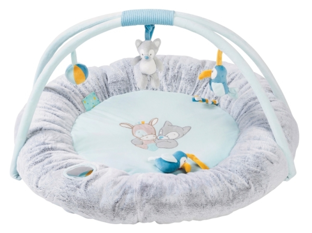 Tapis Eveil Pouf Tim et Tiloo Nattou Tapis Eveil Pouf Tim et Tiloo de chez Nattou, collection Tiloo et Tim