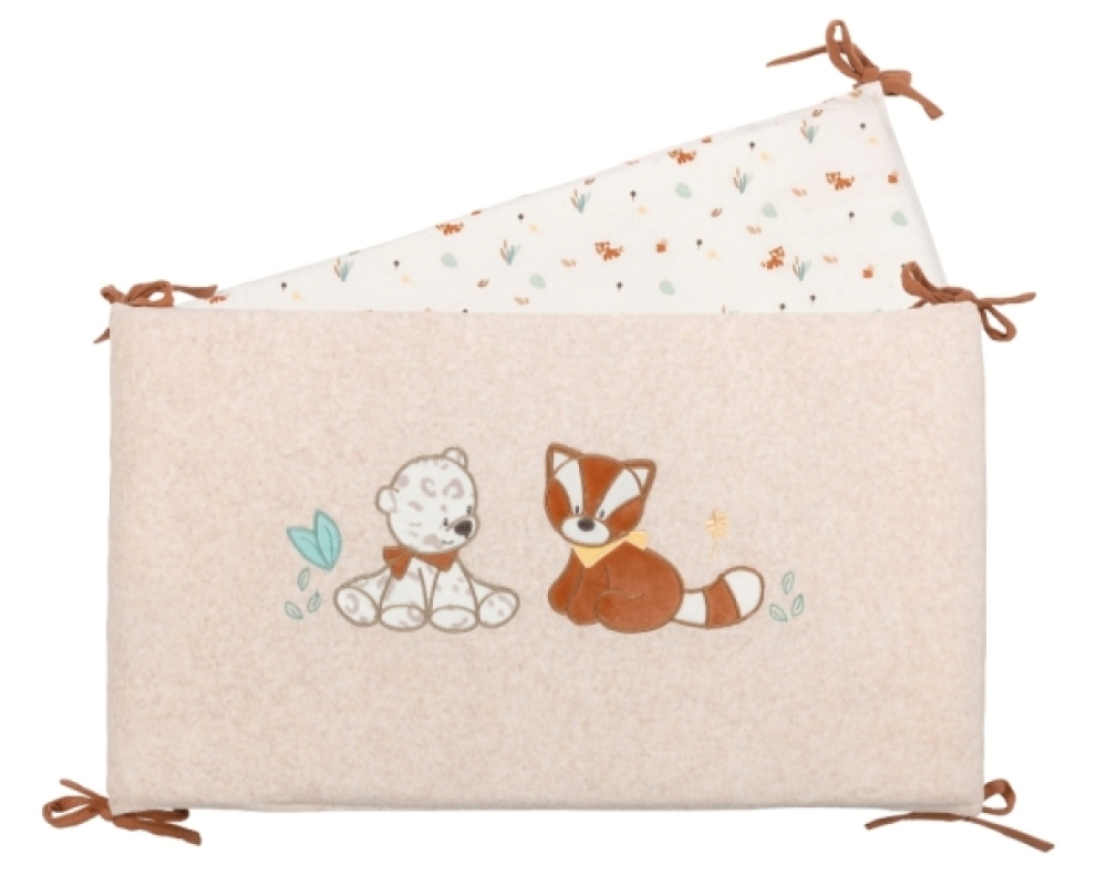 Nattou Set Di 2 Ceste Portaoggetti, Cotone E Poliestere, Ca. 20 X 20 Cm 20 X 15 Cm Vegano Boris Jungo Beige 84715008