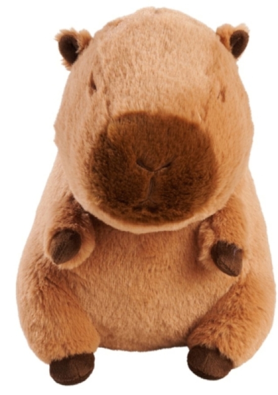 Peluche Capybara  - 25 cm Nicotoy Peluche Capybara  - 25 cm de chez Nicotoy, collection Les Animaux