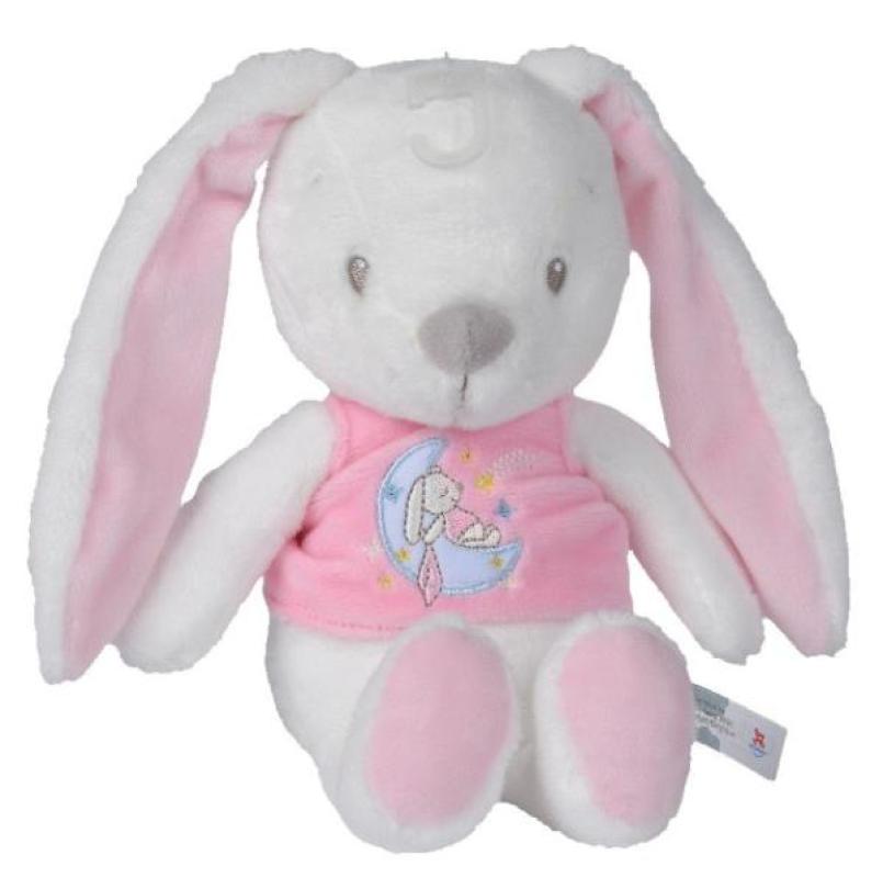 Peluche Lapin Pinkberry - 27 cm Nicotoy Peluche Lapin Pinkberry - 27 cm de chez Nicotoy, collection Baby Collection