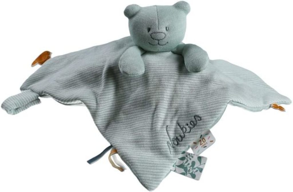 Doudou Nouky Menthe Iconiques Noukies Doudou Nouky Menthe Iconiques de chez Noukies, collection Iconiques