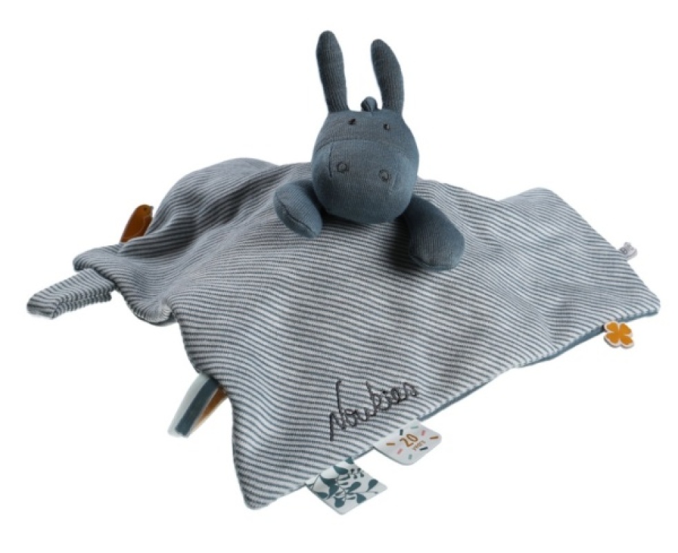 Doudou Paco Bleu Iconiques Noukies Doudou Paco Bleu Iconiques de chez Noukies, collection Iconiques