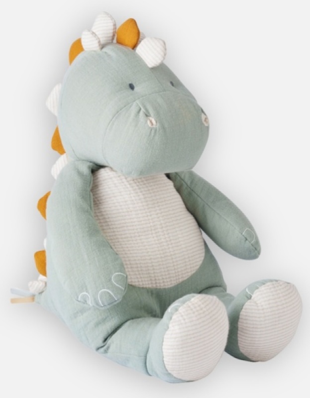 Peluche Dinosaure Stégosaure Stégis Médium Noukies Peluche Dinosaure Stégosaure Stégis Médium de chez Noukies, collection Tiga Stegi et Ops