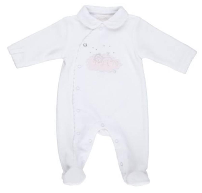 Noukies Pyjama Blanc Lola 36 mois Noukies Pyjama Blanc Lola 36 mois