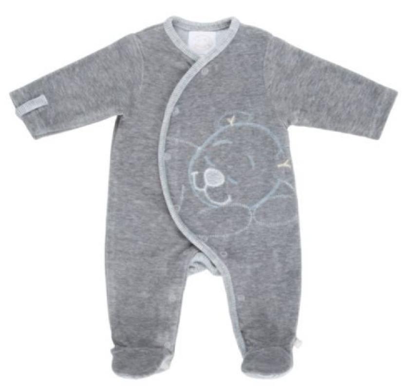 Pyjama Gris Nouky - Naissance Noukies Pyjama Gris Nouky - Naissance de chez Noukies, collection Pyjamas Garçon