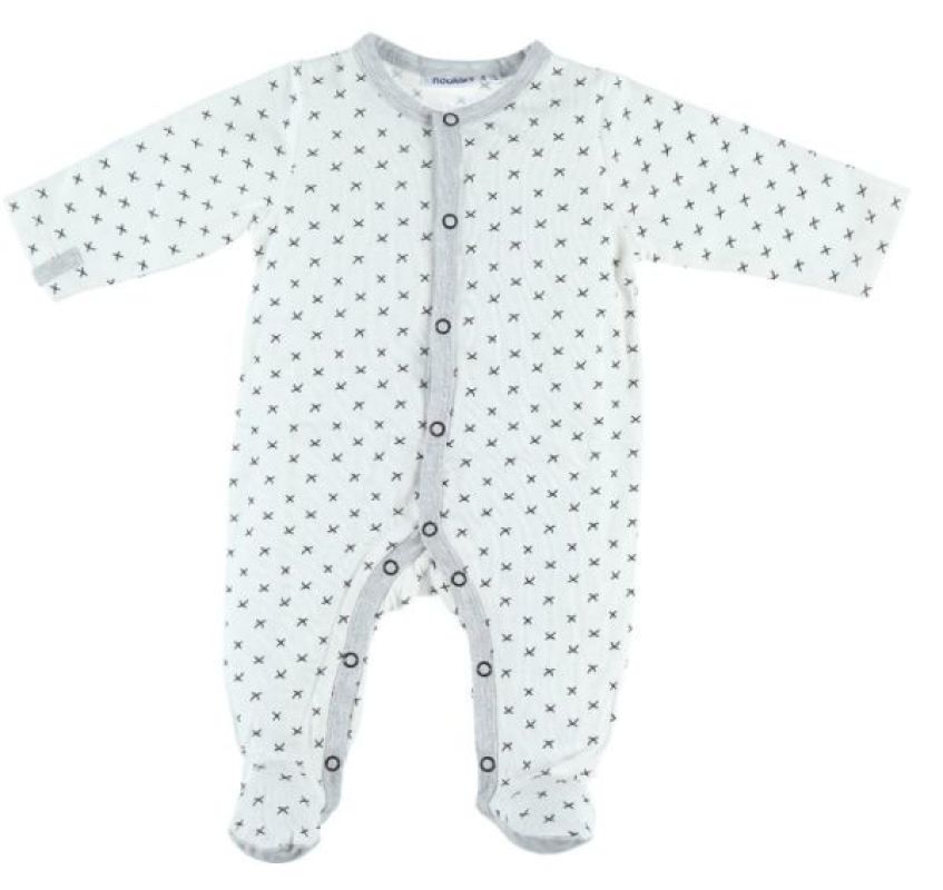 Pyjama Jersey Timeless - 1 Mois Noukies Pyjama Jersey Timeless - 1 Mois de chez Noukies, collection Pyjamas Garçon