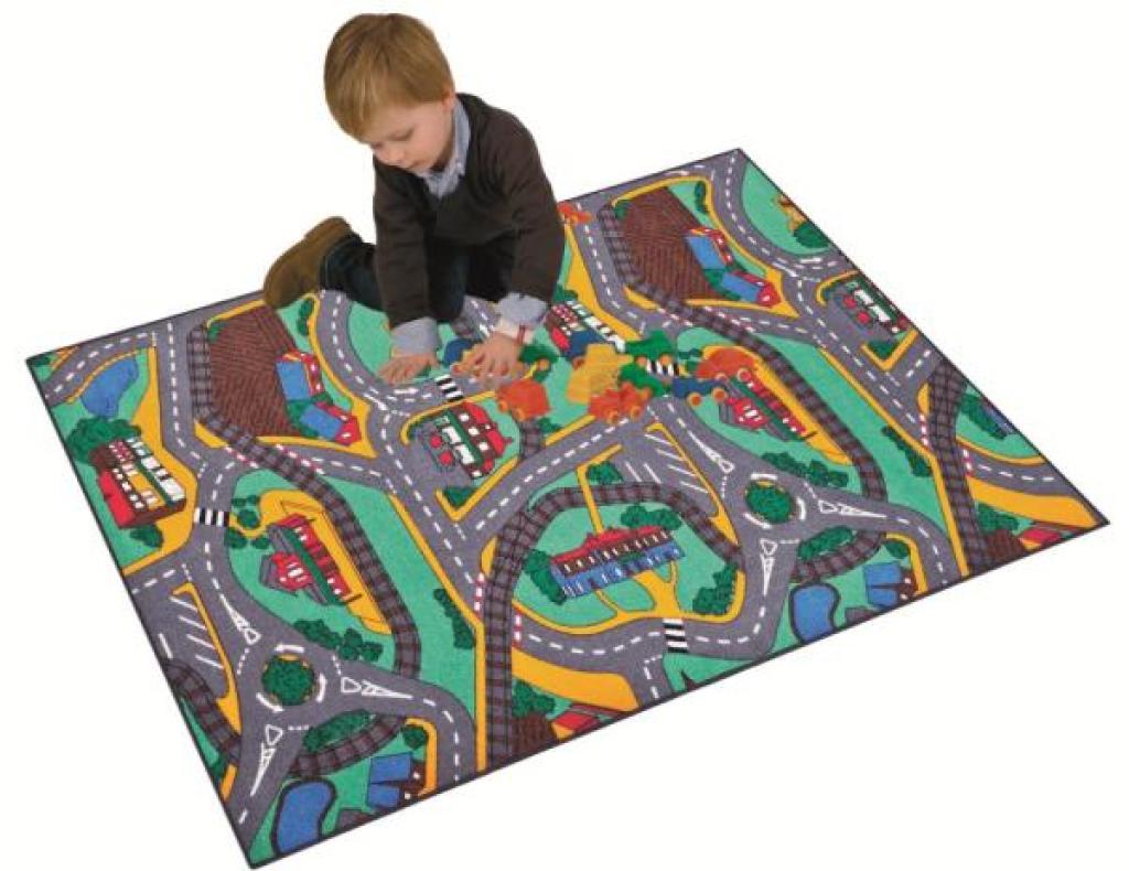 Paradiso Toys Tapis Circuit Campagne - 67x100 cm Paradiso Toys Tapis Circuit Campagne - 67x100 cm