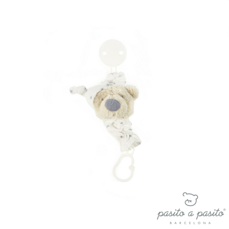 Pasito A Pasito Attache sucette Amélie Bleu Pasito A Pasito Attache sucette Amélie Bleu